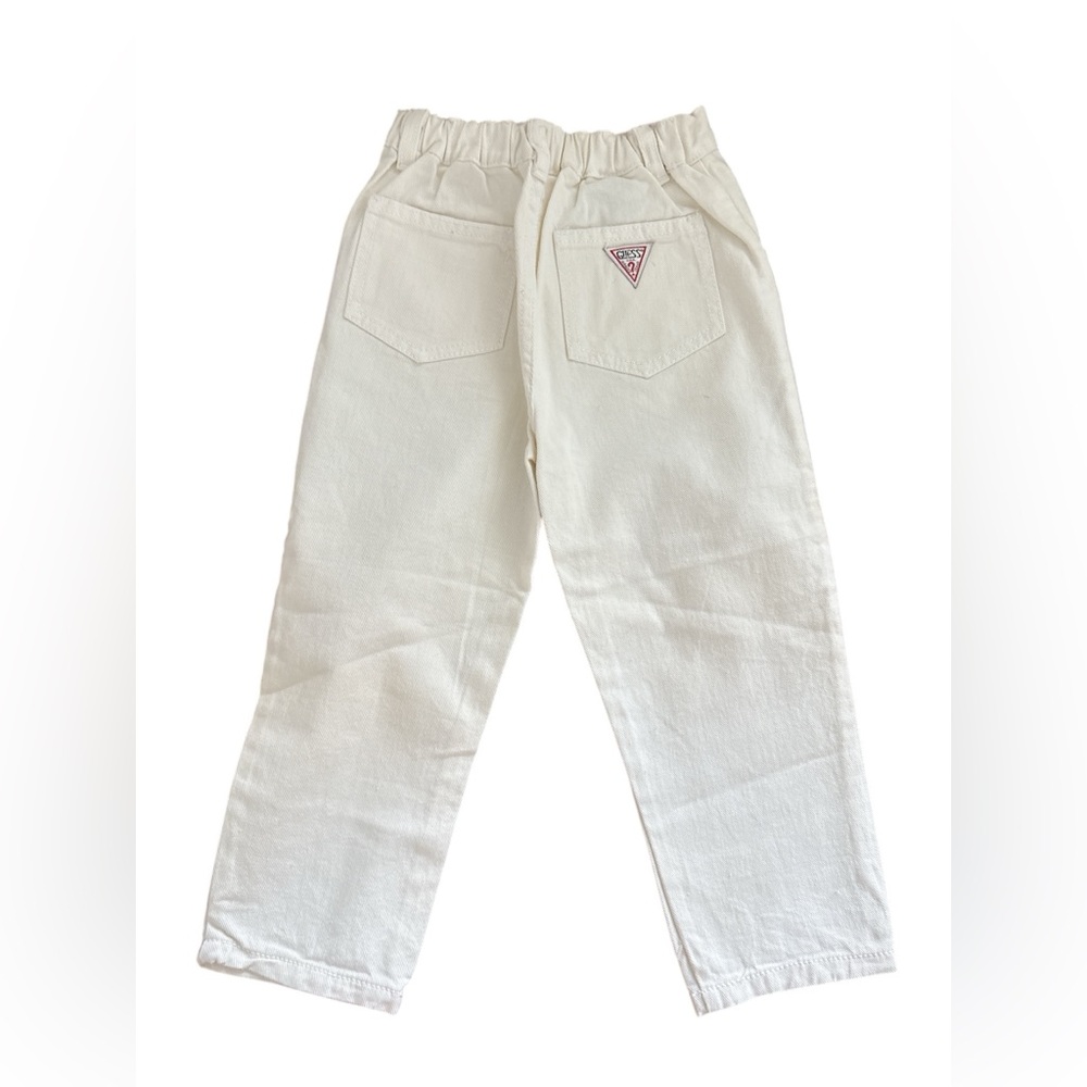 VTG Baby Guess Size 4T white pants jeans 80s 90s